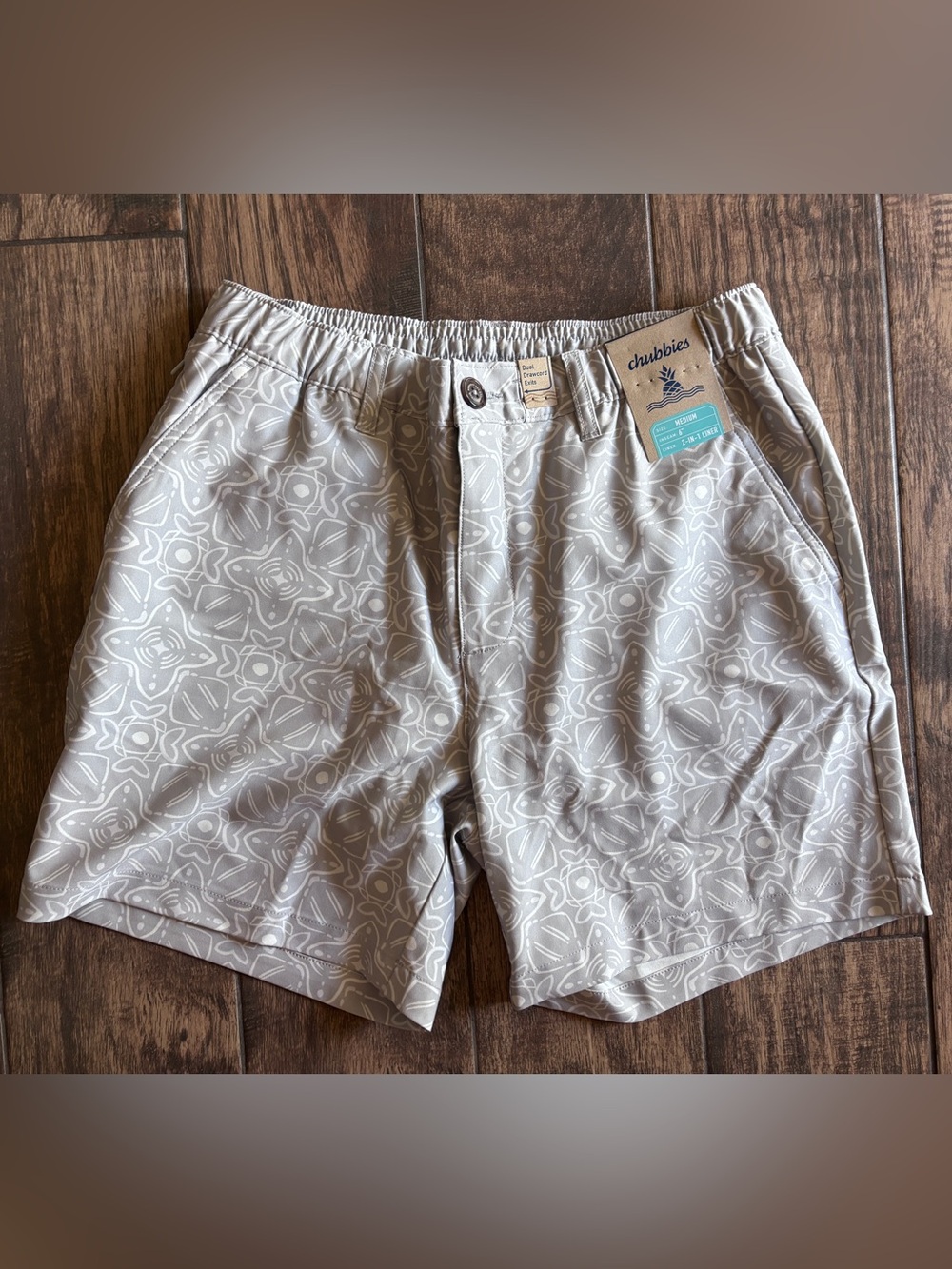 chubbies Light Gray Everywhere Short “The Heaverywheres”